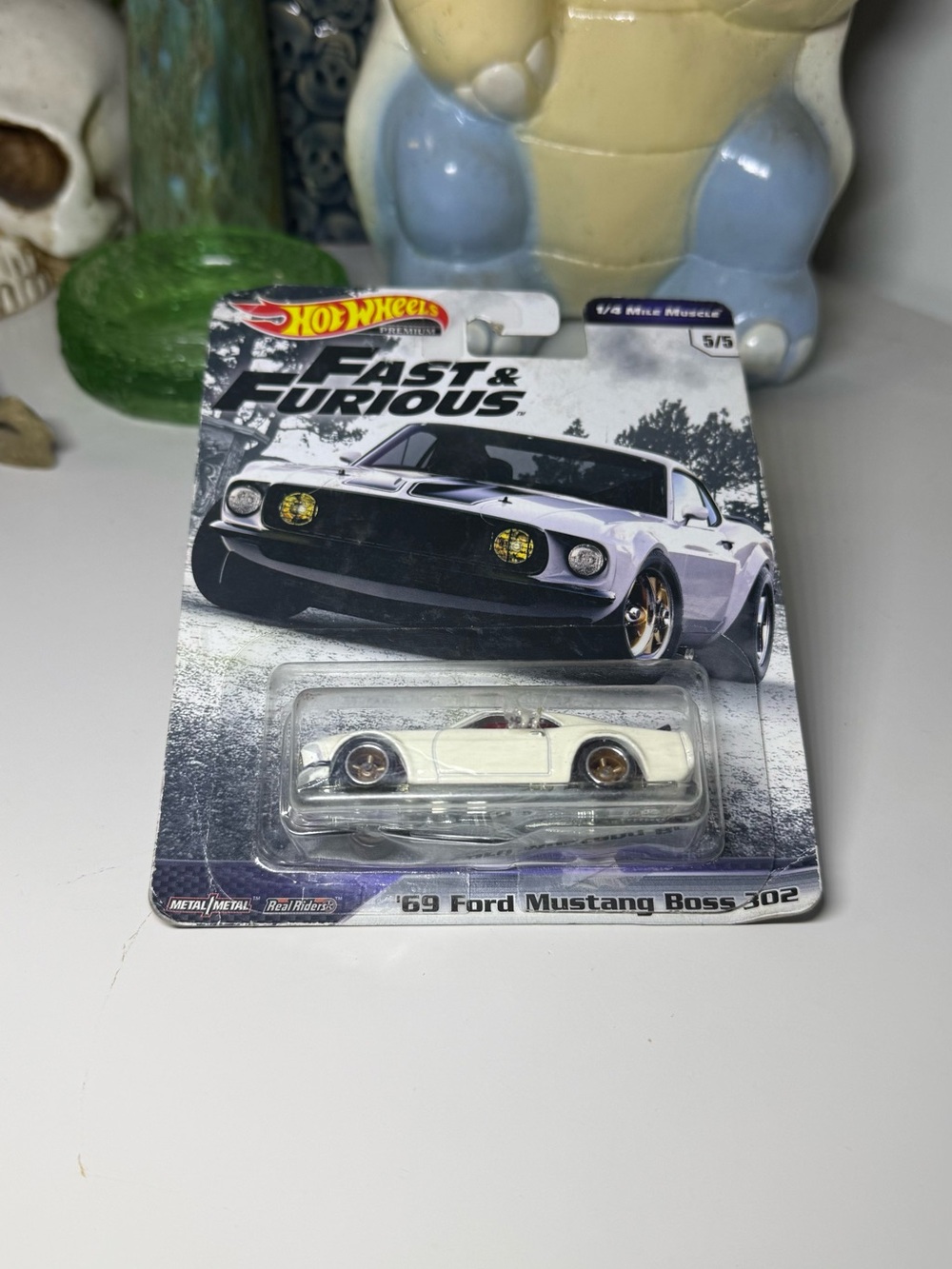 Hot Wheels Premium Fast & Furious ‘69 Ford Mustang Boss 302 1/4 Mile Muscle #5